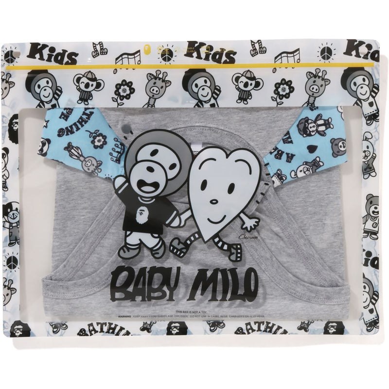 Kids' Bape X Chocomoo Milo Friends Bodysuit Pake Set Underwear Grey USA | CL4529059