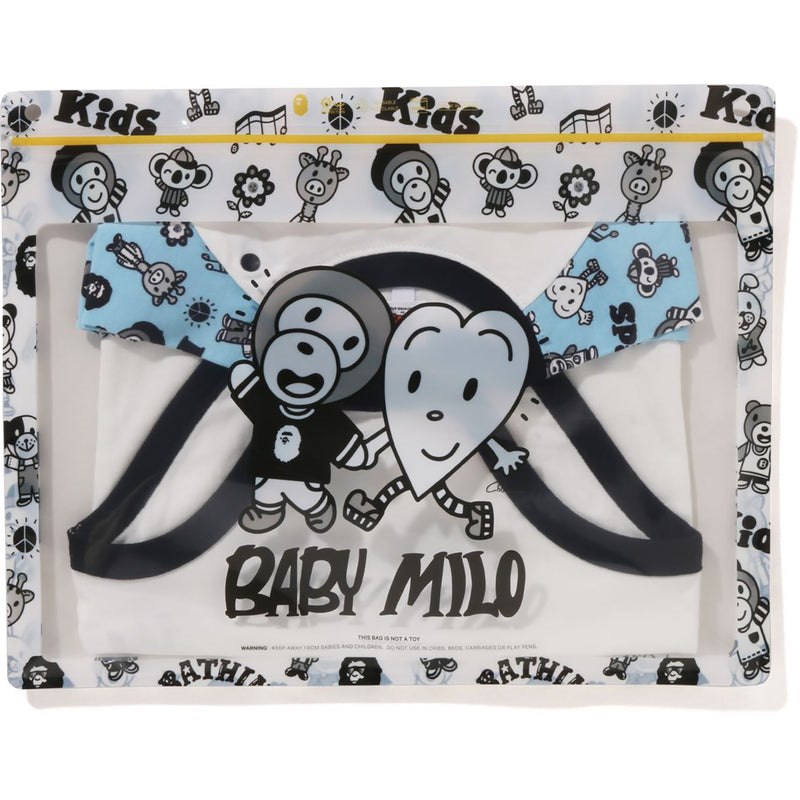 Kids' Bape X Chocomoo Milo Friends Bodysuit Pake Set Underwear White USA | KN3606766