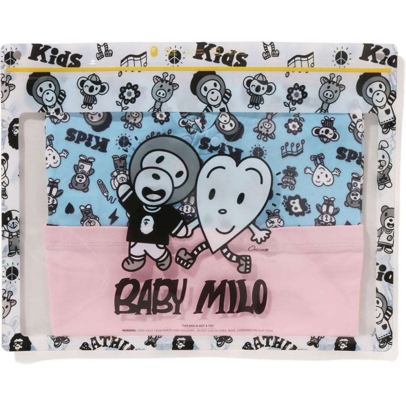 Kids' Bape X Chocomoo Milo Friends Rompers Pake Set Underwear Pink USA | OS8306436