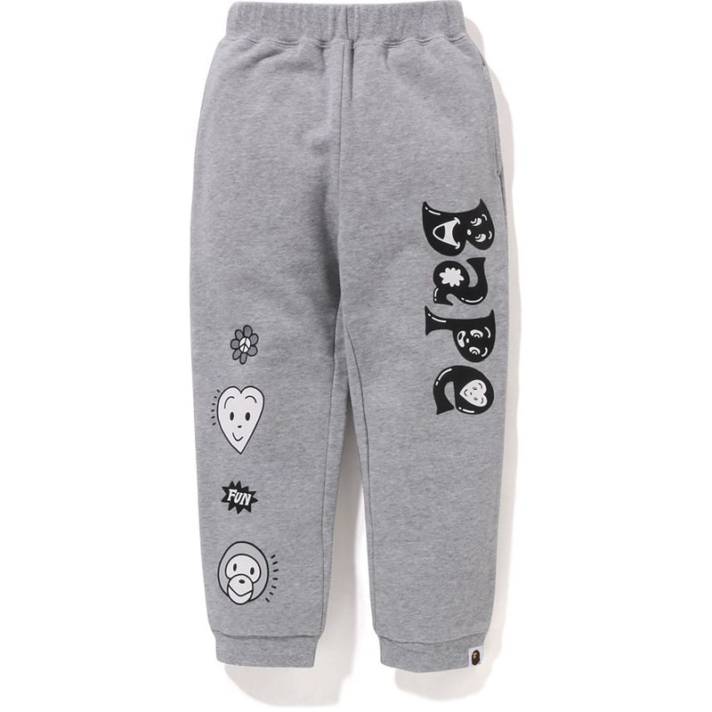 Kids\' Bape X Chocomoo Sweat Pants Pants Grey USA | KF1131011