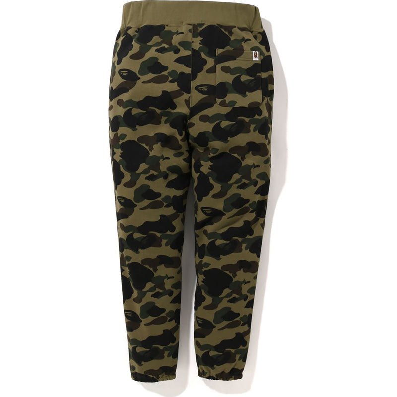 Men Bape 1st Camo Ape Head Patched Sweat Pants Pants Green USA | OH2295525