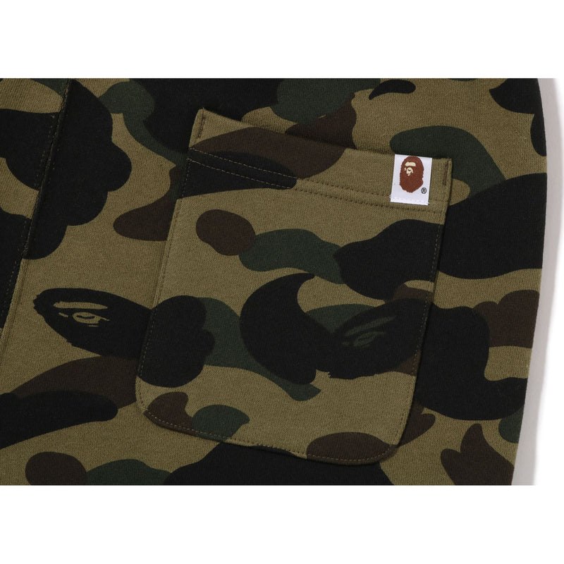 Men Bape 1st Camo Ape Head Patched Sweat Pants Pants Green USA | OH2295525