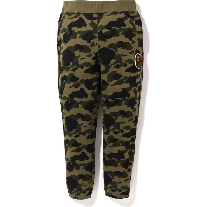 Men Bape 1st Camo Ape Head Patched Sweat Pants Pants Green USA | OH2295525