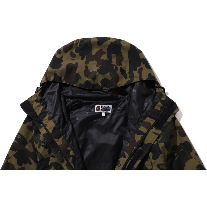 Men Bape 1st Camo Snowboard Jacket Jackets Green USA | MJ1572552