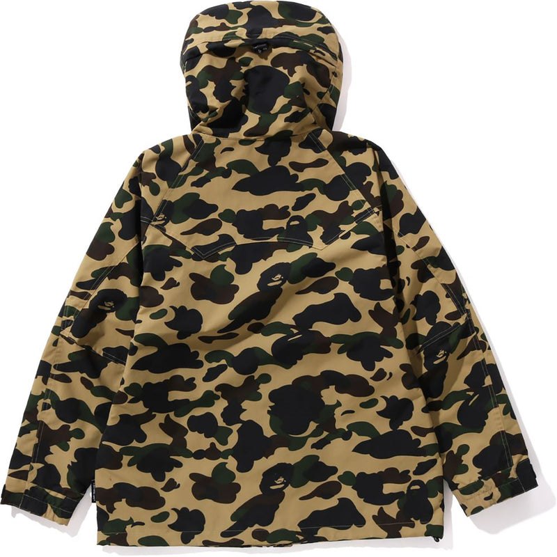 Men Bape 1st Camo Snowboard Jacket Jackets Yellow USA | EW7664664