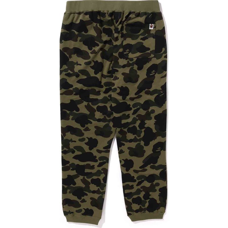 Men Bape 1st Camo Sweat Pants Pants Green USA | WK1928898