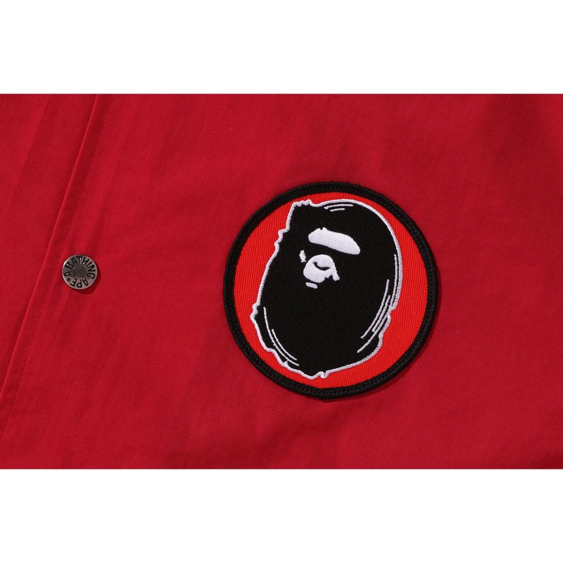 Men Bape 30th Anniv. Senjya Fuda Coach Jacket Jackets Red USA | RT7538258