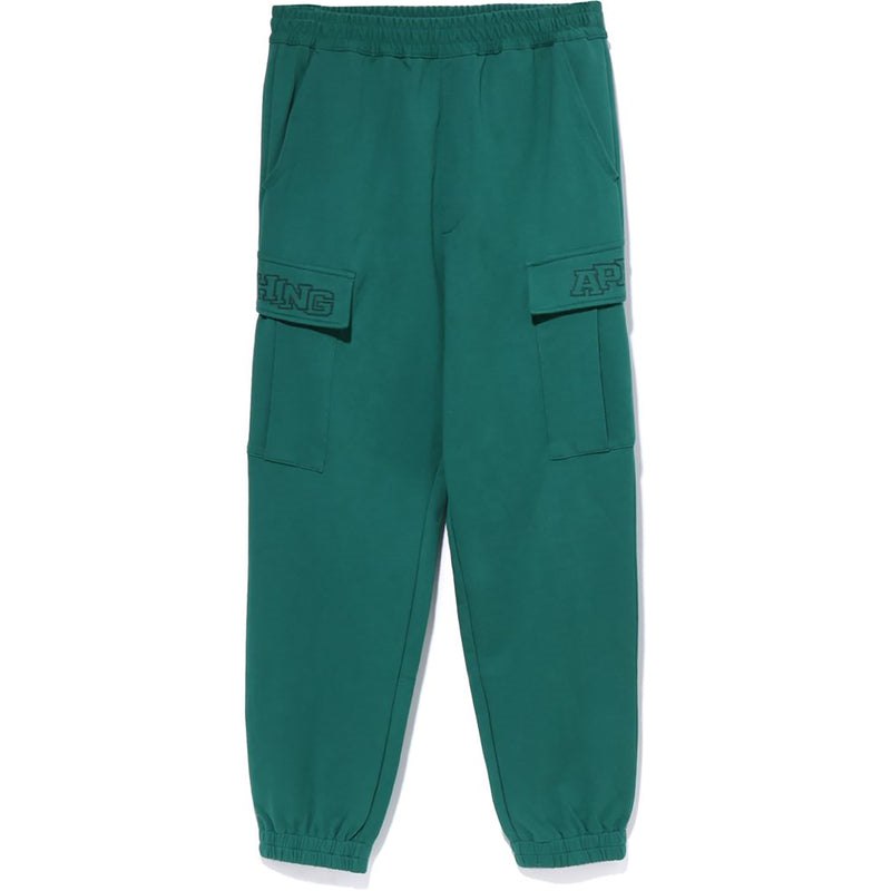 Men Bape 6 Pocket Relaxed Fit Sweat Pants Pants Green USA | JC0467547