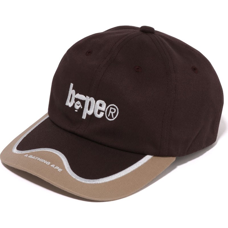 Men Bape 6panel Cap Caps Brown USA | CZ3557857