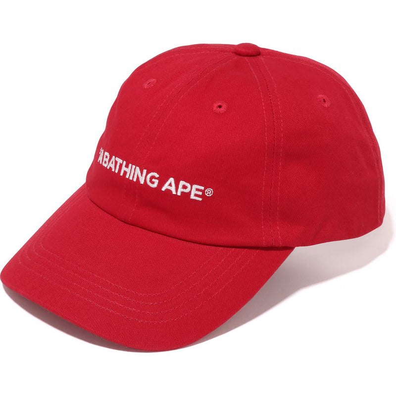 Men Bape A Bathing Ape 6panel Cap Caps Red USA | SR8225625