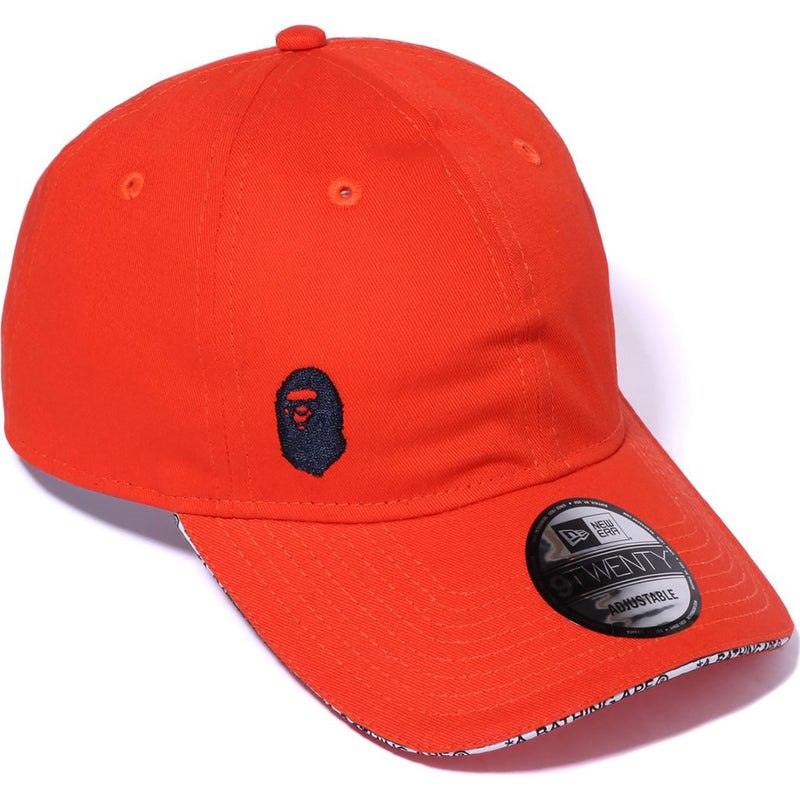 Men Bape A Bathing Ape New Era 9twenty Cap Caps Orange USA | VS2859089