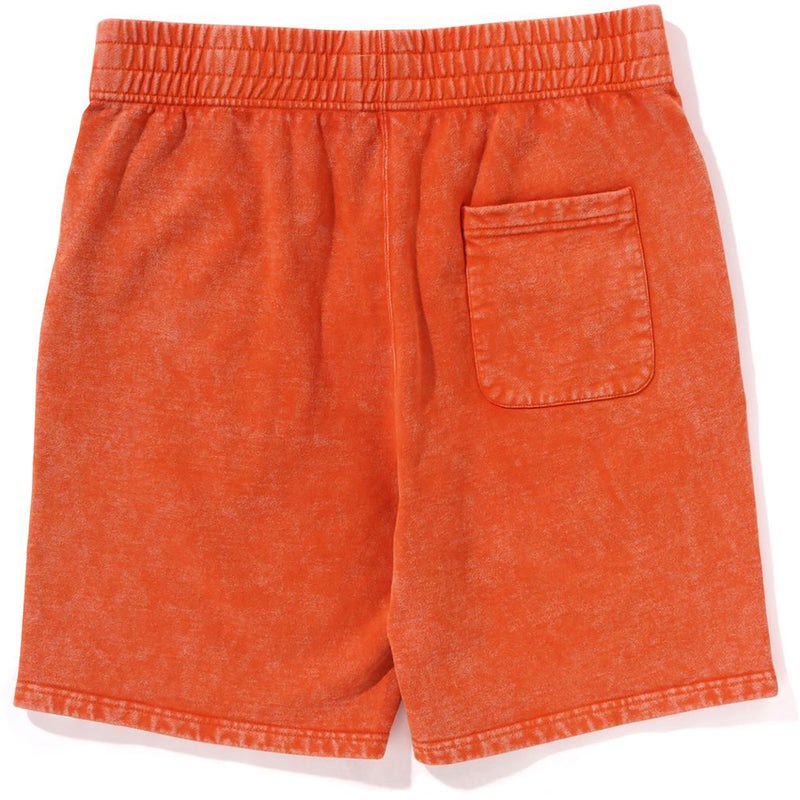 Men Bape A Bathing Ape Overdye Sweat Shorts Shorts Orange USA | BW3059809