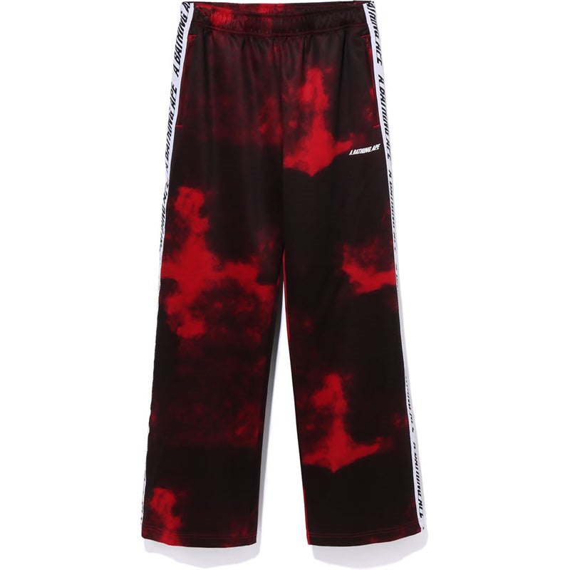 Men Bape A Bathing Ape Tie Dye Track Pants Pants Red USA | HV5113513