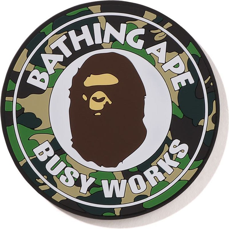 Men Bape Abc Camo Busy Works Rubber Coaster Home Green USA | OY4273923