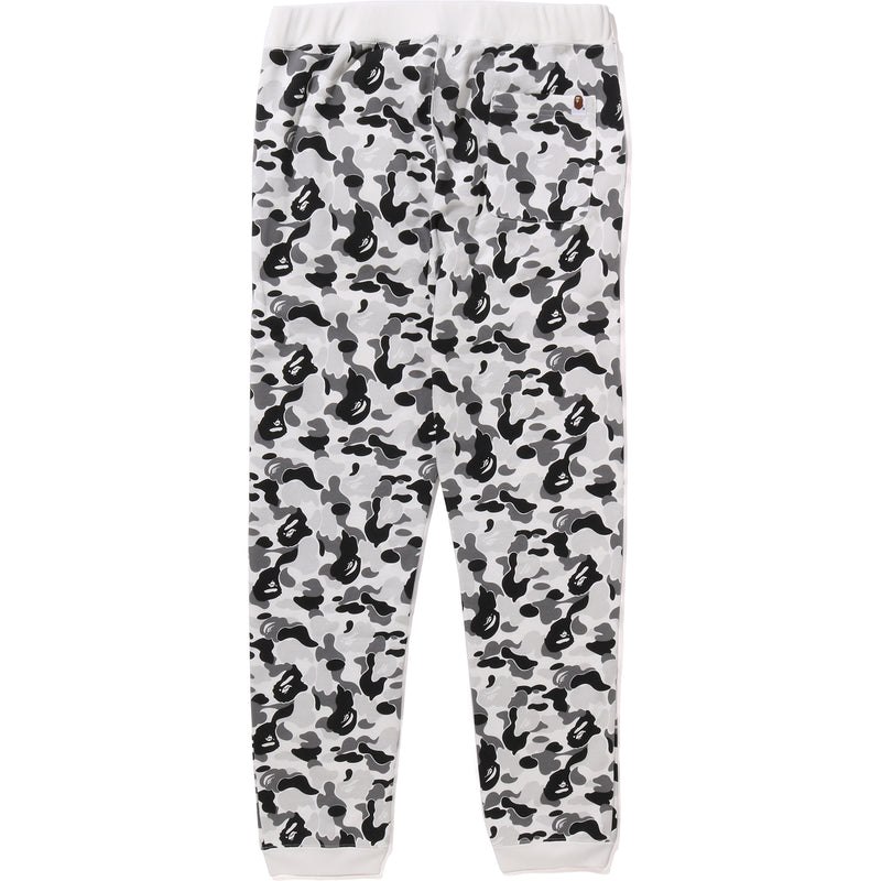 Men Bape Abc Camo Crystal Stone Sweat Pants Pants Grey USA | JN9307937