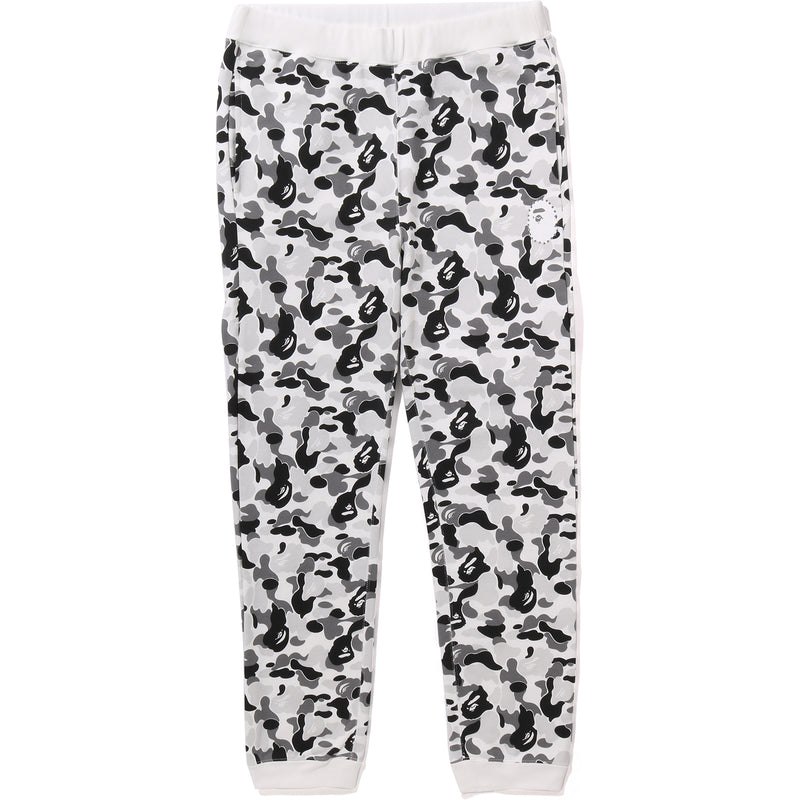 Men Bape Abc Camo Crystal Stone Sweat Pants Pants Grey USA | JN9307937