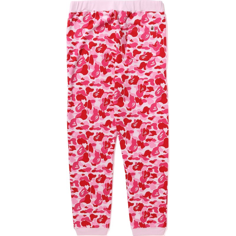 Men Bape Abc Camo Crystal Stone Sweat Pants Pants Pink USA | TD2582852