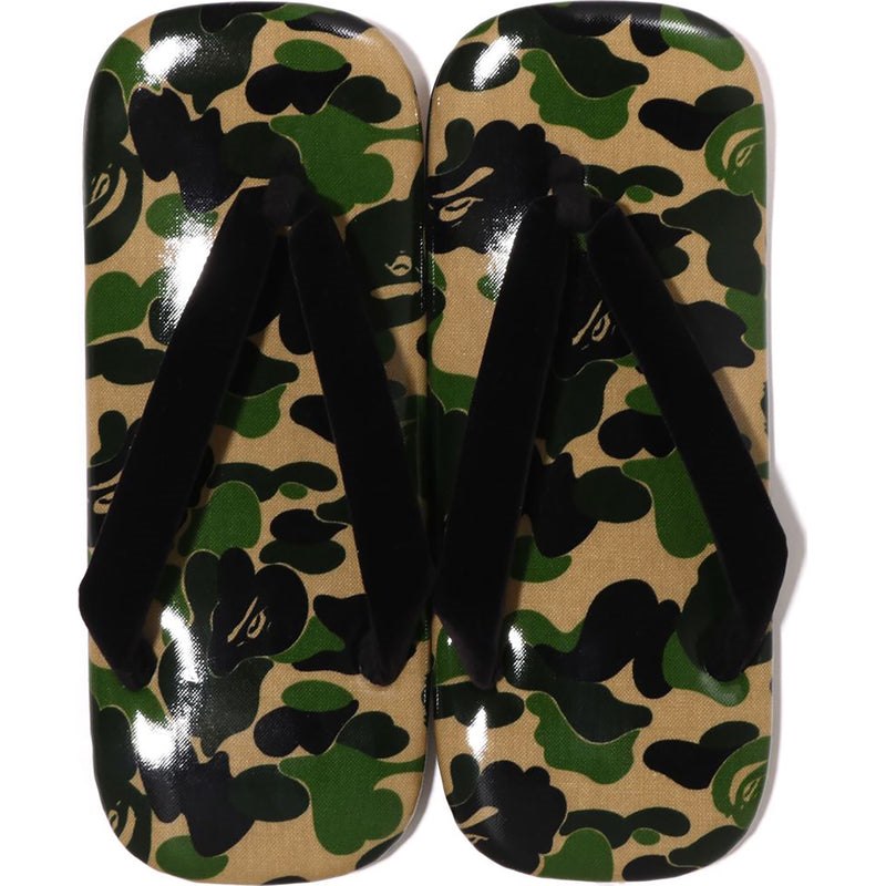 Men Bape Abc Camo Japanese Sandals Sandals Green USA | OC5223523