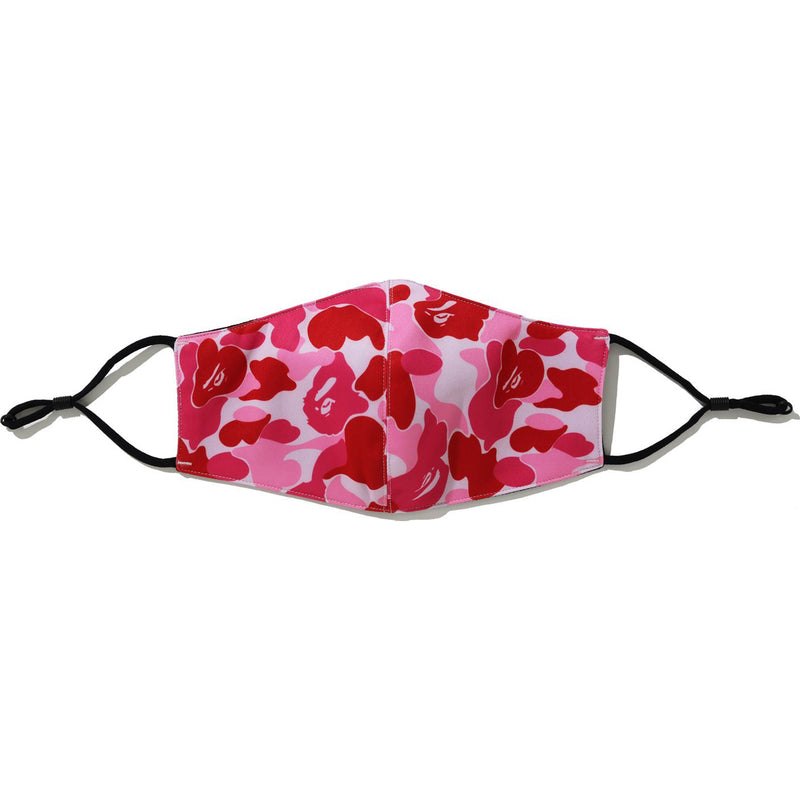 Men Bape Abc Camo Mask Accessories Pink USA | IL9345235