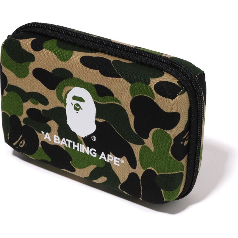 Men Bape Abc Camo Mobile Storage Pouch Bags Green USA | MZ5081701