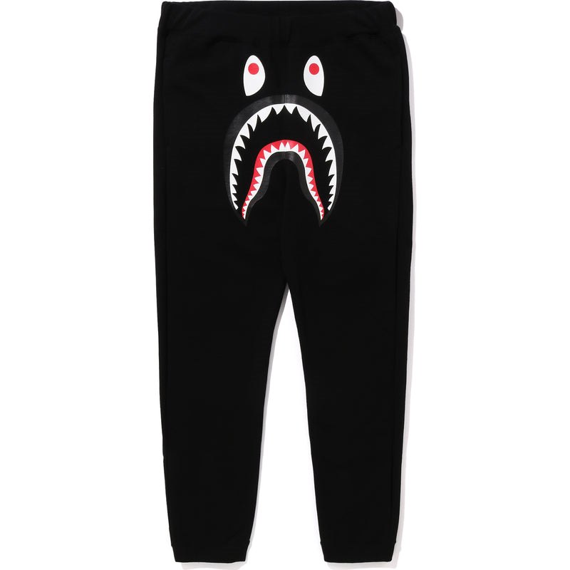 Men Bape Abc Camo Shark Sweat Pants Pants Black USA | XE7902392