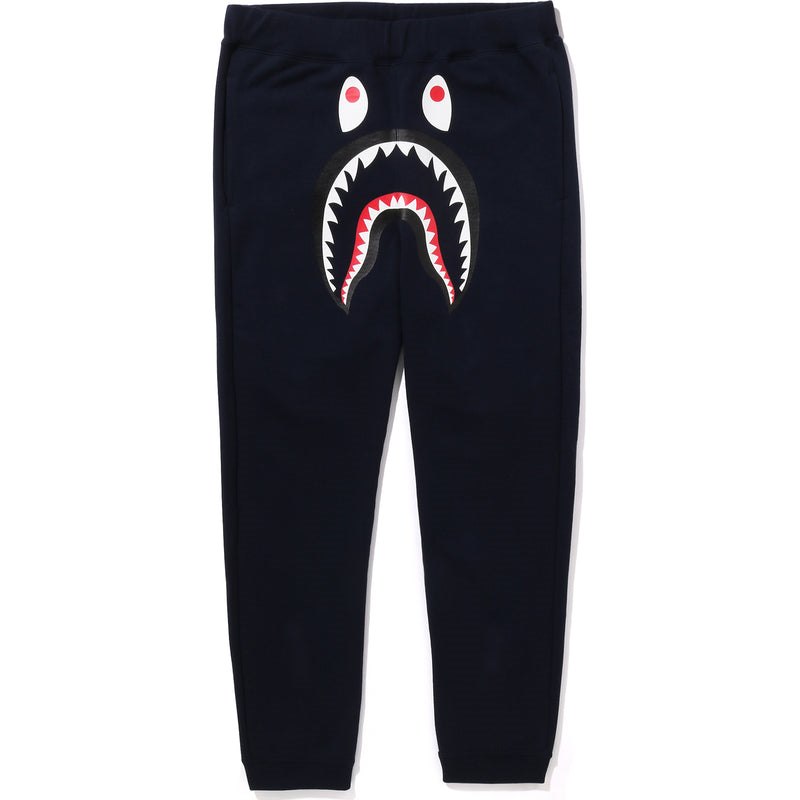 Men Bape Abc Camo Shark Sweat Pants Pants Navy USA | XC8835185