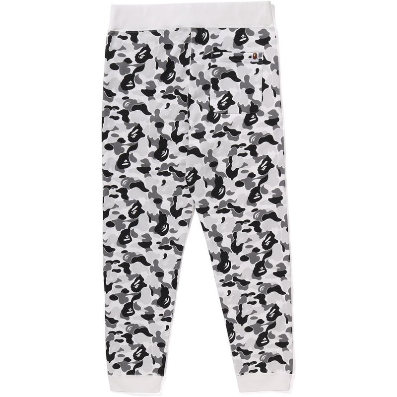 Men Bape Abc Camo Slim Sweat Pants Pants Grey USA | OD5025705