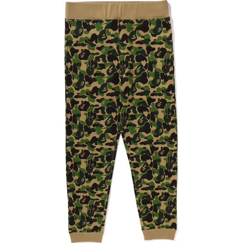 Men Bape Abc Camo Slim Sweat Pants Pants Green USA | QV6389439