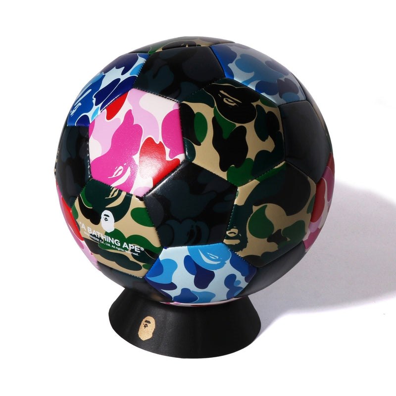 Men Bape Abc Camo Soccer Ball Accessories Multi USA | JF1971591