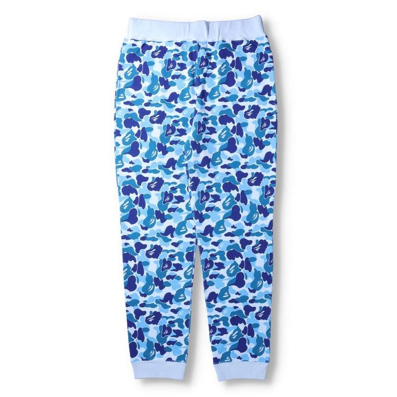 Men Bape Abc Camo Sweat Pants Pants Blue USA | JA6293423