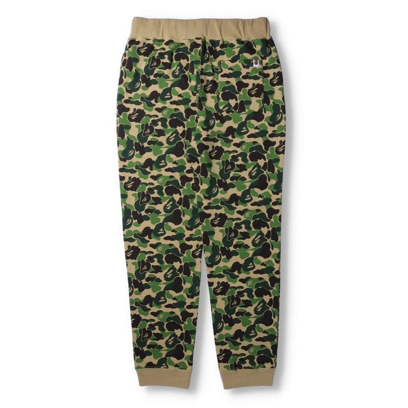 Men Bape Abc Camo Sweat Pants Pants Green USA | HK5879489