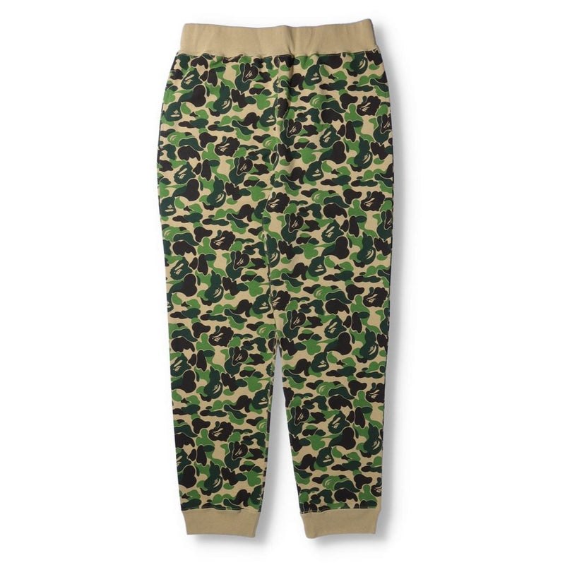 Men Bape Abc Camo Sweat Pants Pants Green USA | HK5879489