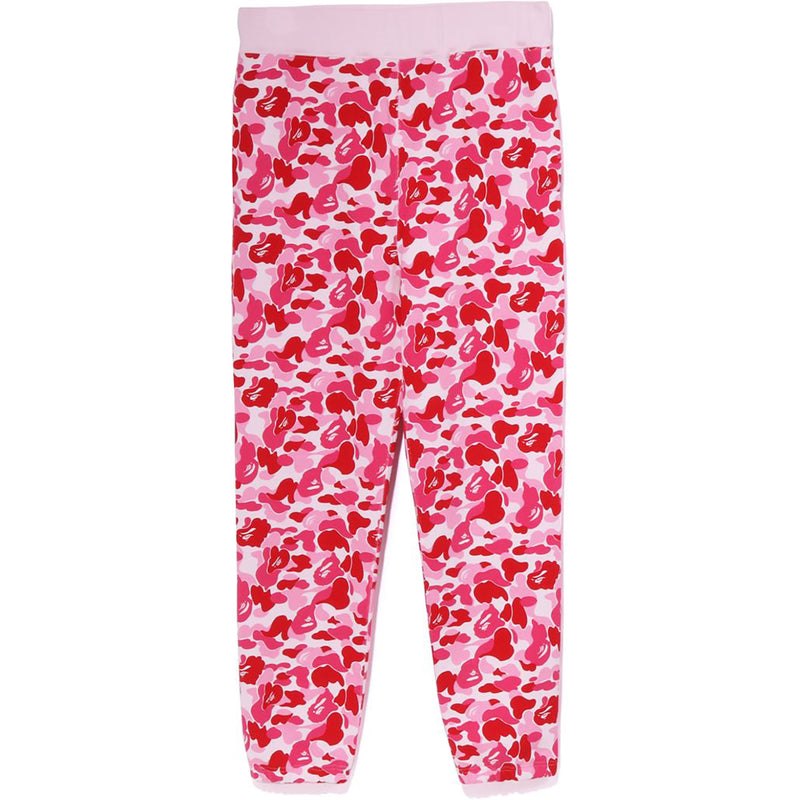 Men Bape Abc Camo Sweat Pants Pants Pink USA | YE8190410