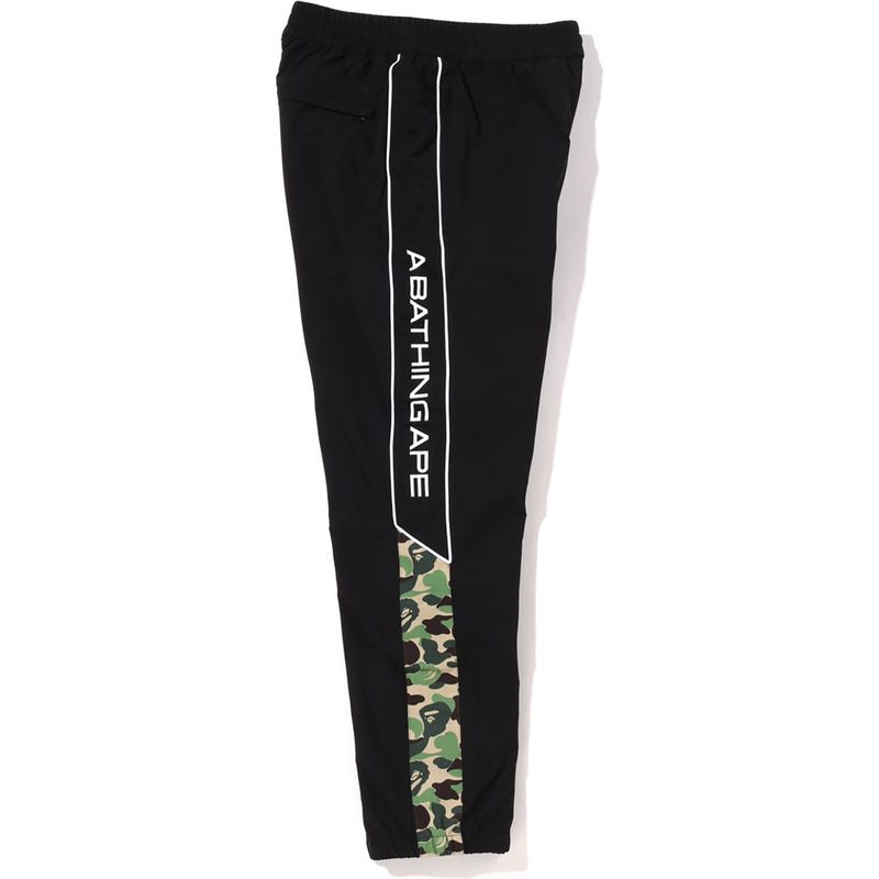 Men Bape Abc Camo Track Pants Pants Black USA | ZX7846386