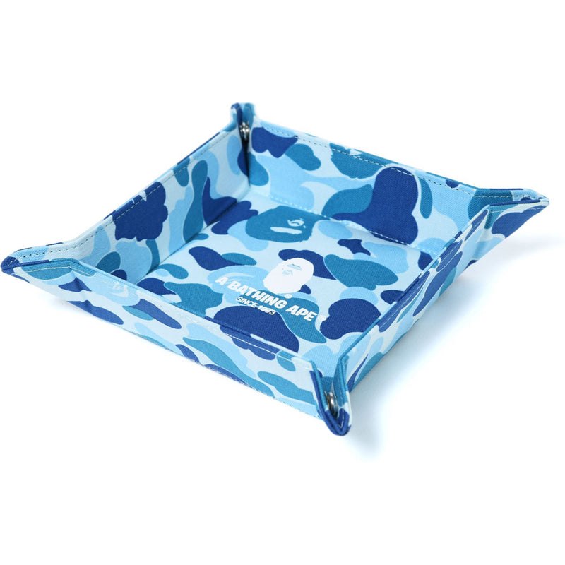 Men Bape Abc Camo Tray (L) Accessories Blue USA | TE1919799