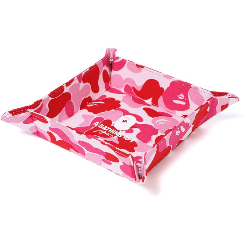 Men Bape Abc Camo Tray (L) Accessories Pink USA | WD3591651