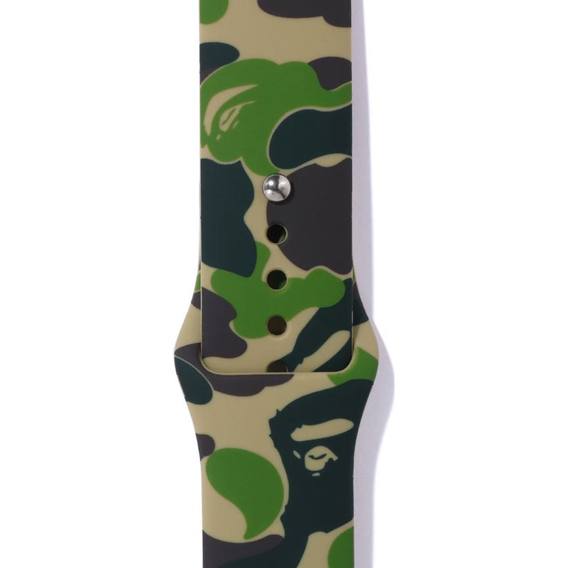 Men Bape Abc Camo Watch Band Accessories Green USA | OQ9716276