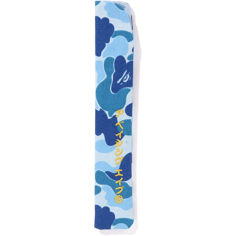 Men Bape Abc Japanese Folding Fan Accessories Blue USA | OL4315535