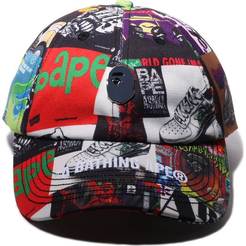 Men Bape Album Monogram Cap Caps Multi USA | RY6973693