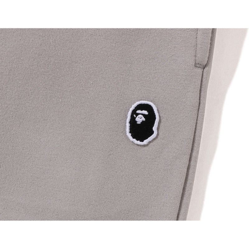 Men Bape Ape Head One Point Sweat Pants Pants Grey USA | FL9988498