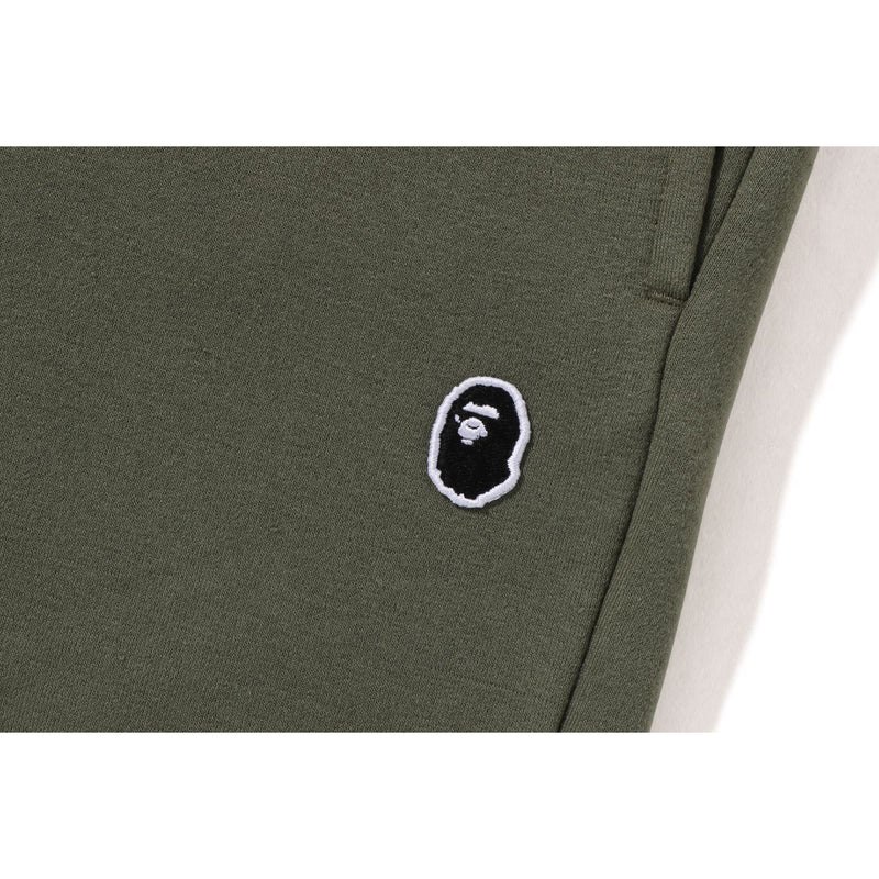 Men Bape Ape Head One Point Sweat Pants Pants Olivedrab USA | JX2101011