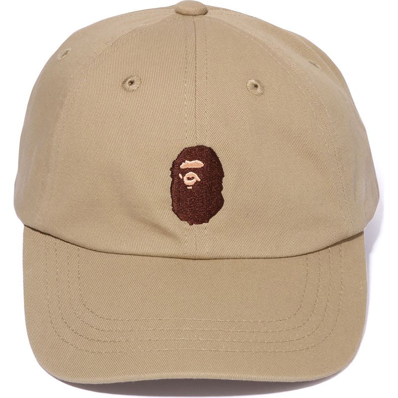 Men Bape Ape Head Panel Cap Caps Beige USA | KJ4164614