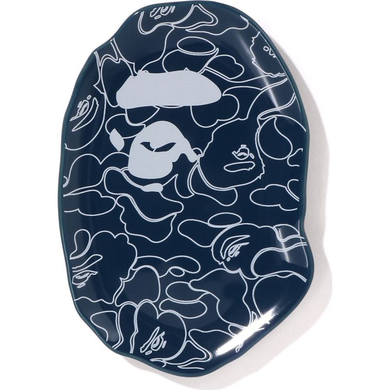 Men Bape Ape Head Small Plate Two Piece Set Home Navy USA | TW7513053