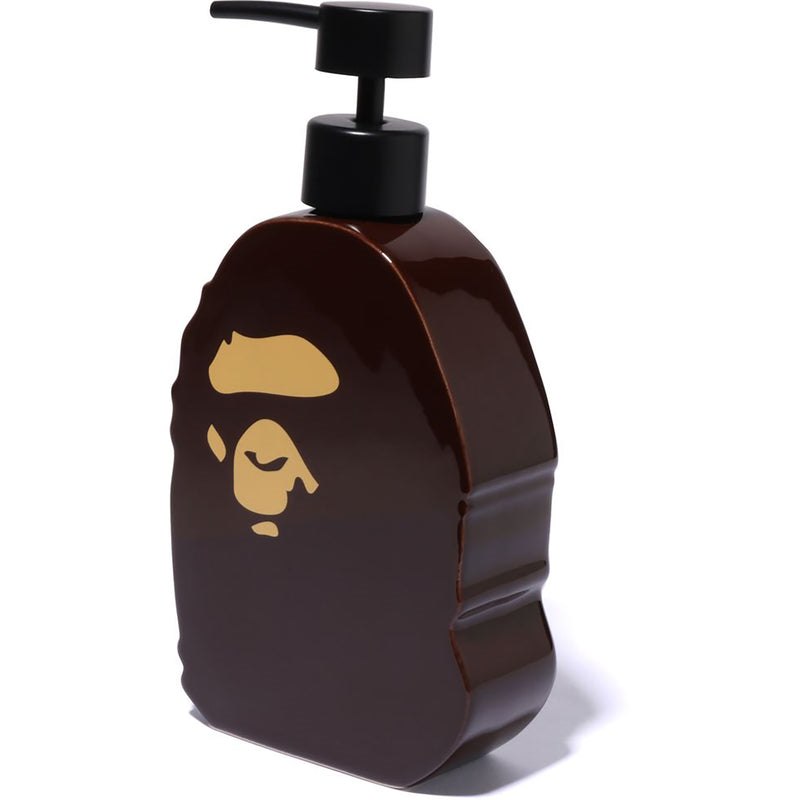 Men Bape Ape Head Soap Dispenser Home Brown USA | SO9101511