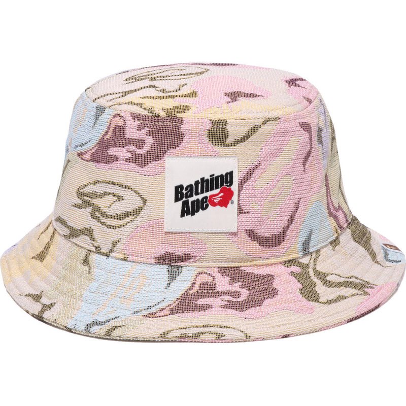 Men Bape Art Camo Bucket Hat Caps Multi USA | XW8404944