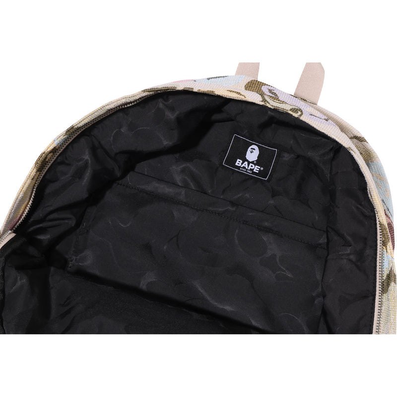 Men Bape Art Camo Daypack Bags Multi USA | ZJ0369039