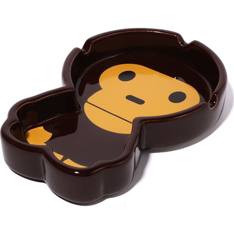 Men Bape Baby Milo Ashtray Accessories Brown USA | XN1096206