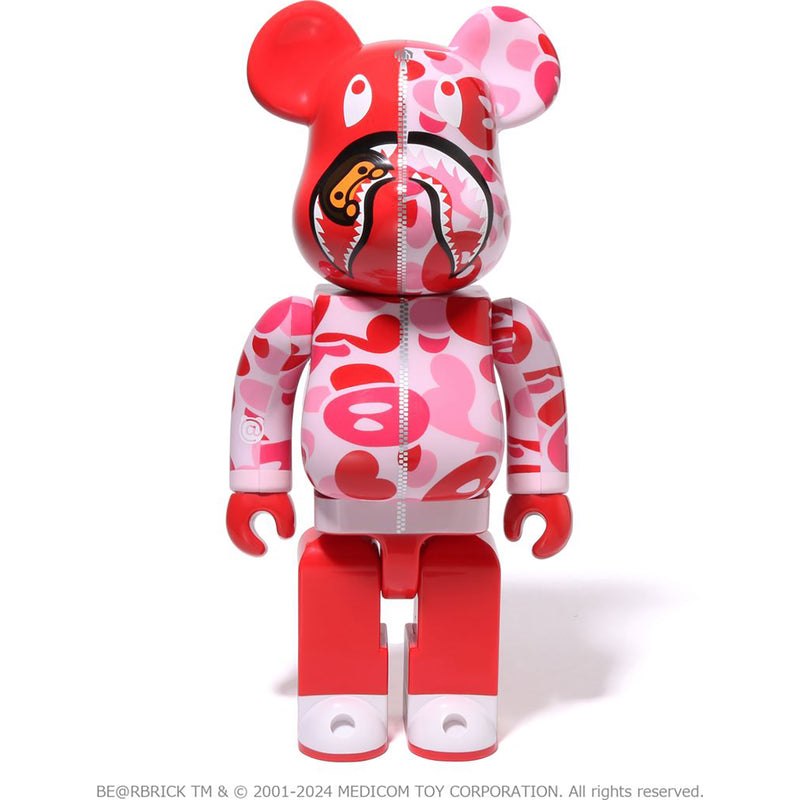 Men Bape Baby Milo Camo Shark Be@rbrick 100%&400% Figure Pink USA | PJ7771571