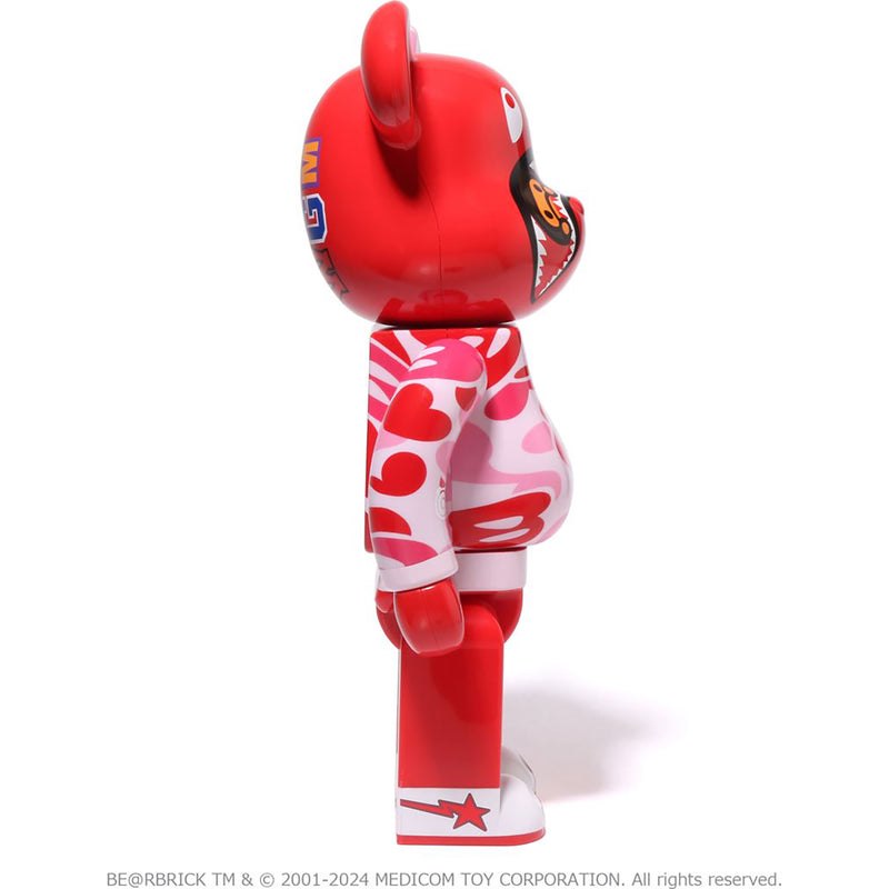 Men Bape Baby Milo Camo Shark Be@rbrick 100%&400% Figure Pink USA | PJ7771571