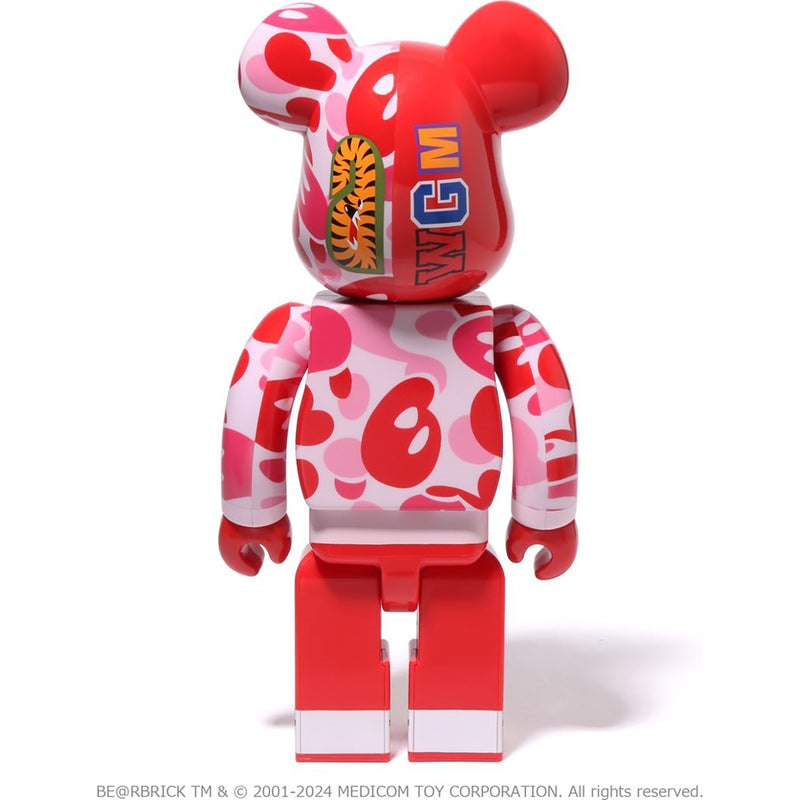 Men Bape Baby Milo Camo Shark Be@rbrick 100%&400% Figure Pink USA | PJ7771571